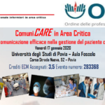 ComuniCARE in Area Critica – Una comunicazione efficace nella gestione del paziente critico